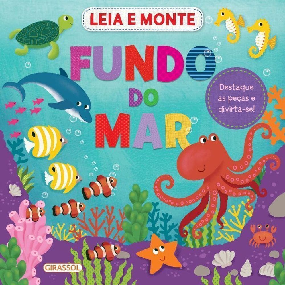 Leia e monte: Fundo do mar