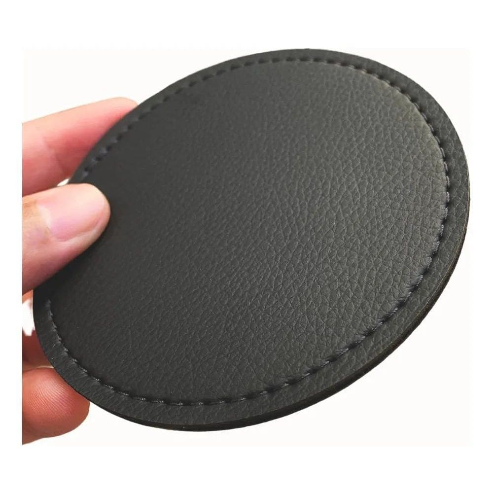 10X Porta Copos Em Couro Cerveja Wisky Chopp Decoração Luxo