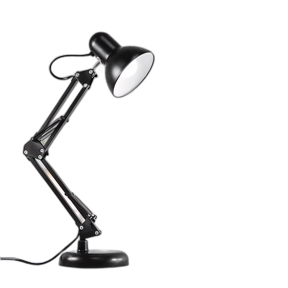 Luminária Articulada Com Pedestal Preto
