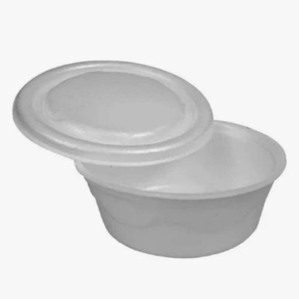 Marmitex Isopor Isobras 500 Ml - Com Tampa 100 Und