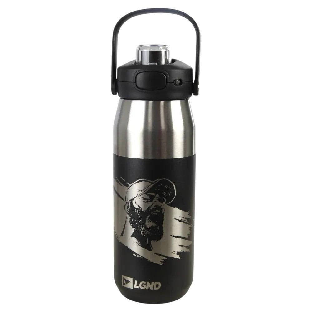 Garrafa Térmica Inoxidável Ahu Legendários 750Ml - Preta