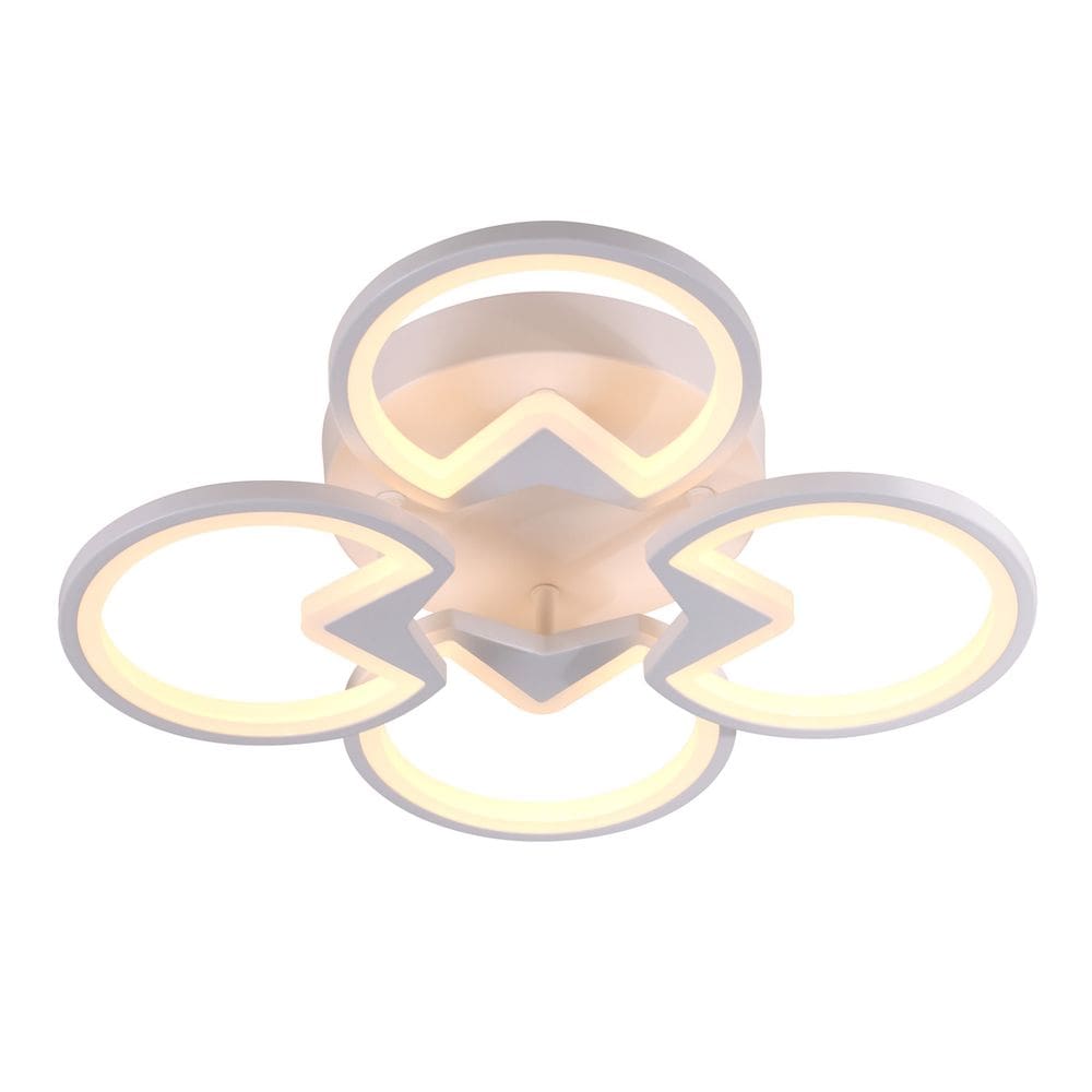 Plafon Moderno Acrílico LED 43cm 48W 3000K Bivolt