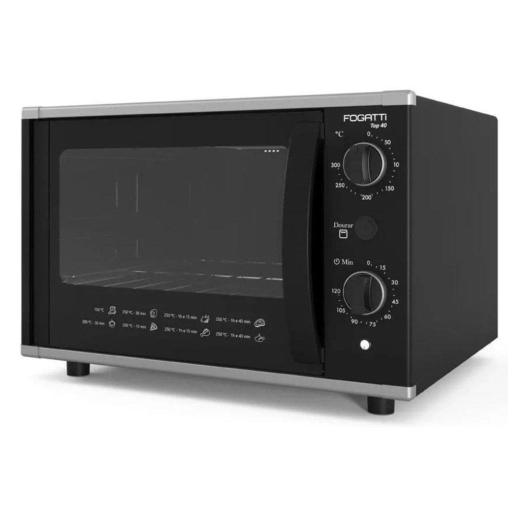 Forno Elétrico De Bancada 40 Litros - Top 40 - Preto - Fogat