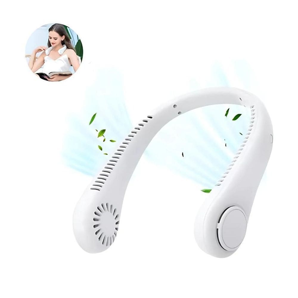 Ventilador De Pescoço Ultra Portátil Para O Verão