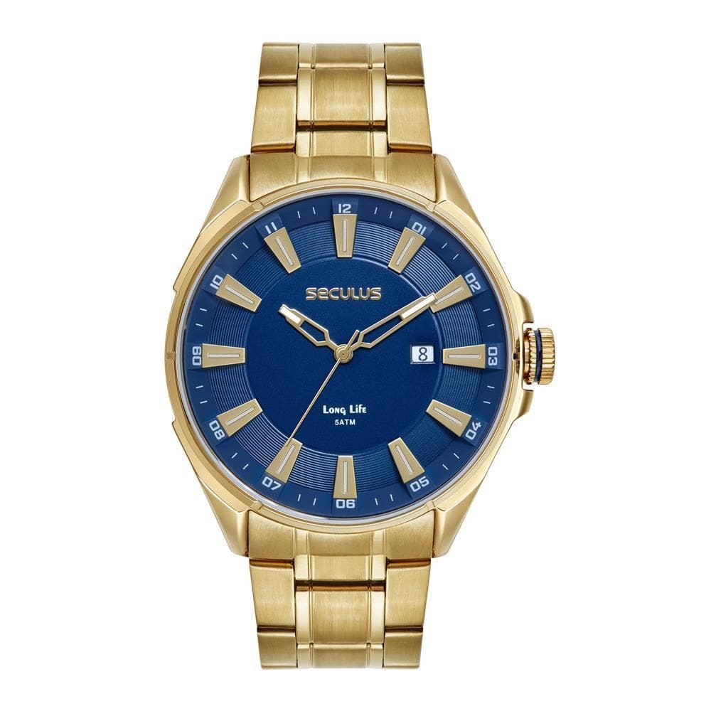 Relógio Seculus Masculino Ref: 77311Gpsvda2 Esportivo