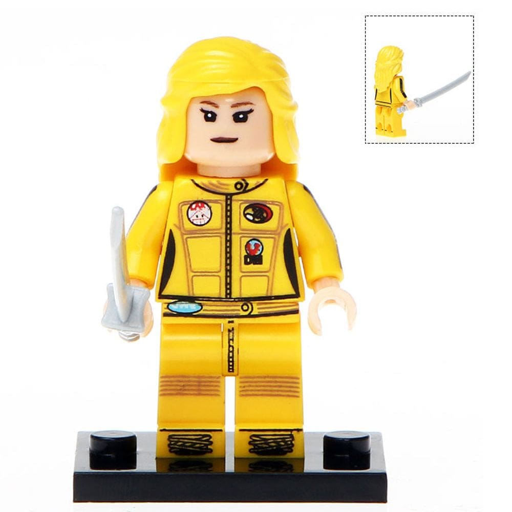 Boneco Kill Bill The Bride Pulp Fiction Bloco De Montar