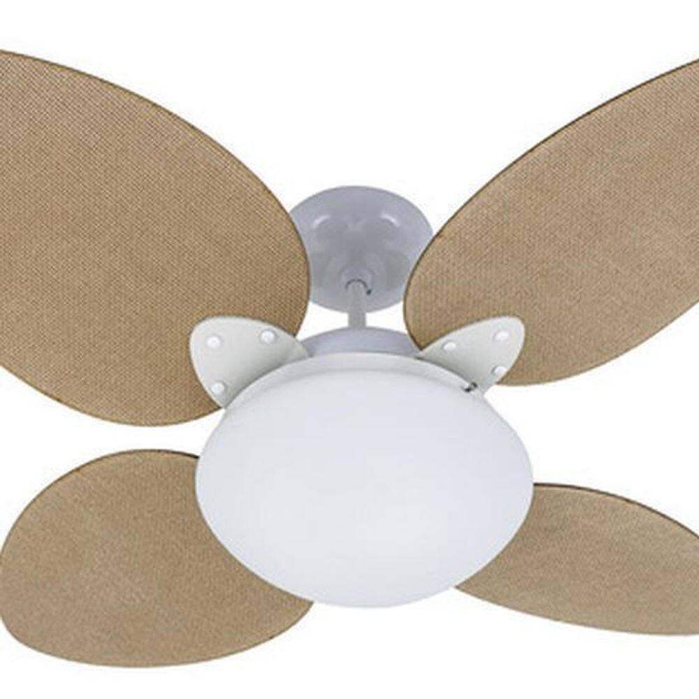 Ventilador Teto Controle Parede 90Cm Eco Vime 127V Aliseu