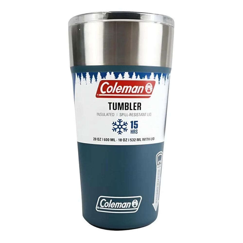 Copo Térmico De Cerveja 600 Ml Com Tampa Azul - Coleman