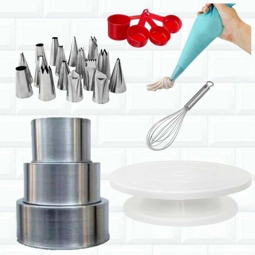 Kit De Bicos + Bailarina + Saco + Medidores +