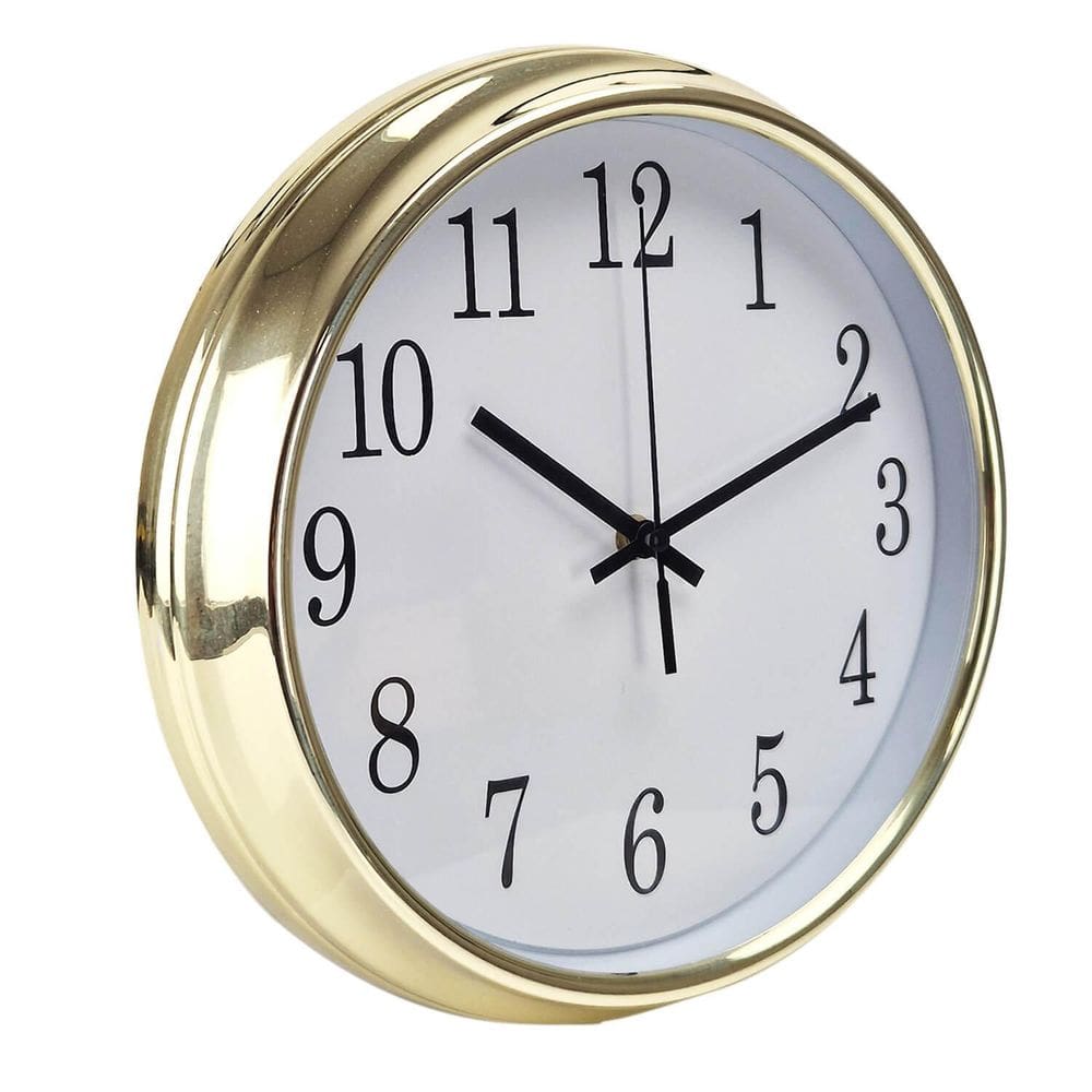 Relógio Parede 30Cm Moderno Silencioso Números Grandes