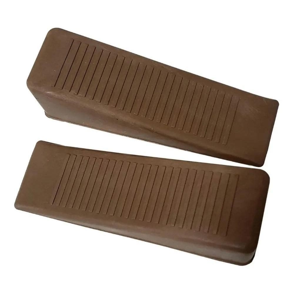 2X Kit Com 2 Aparador Peso Porta Calço Prático Discreto