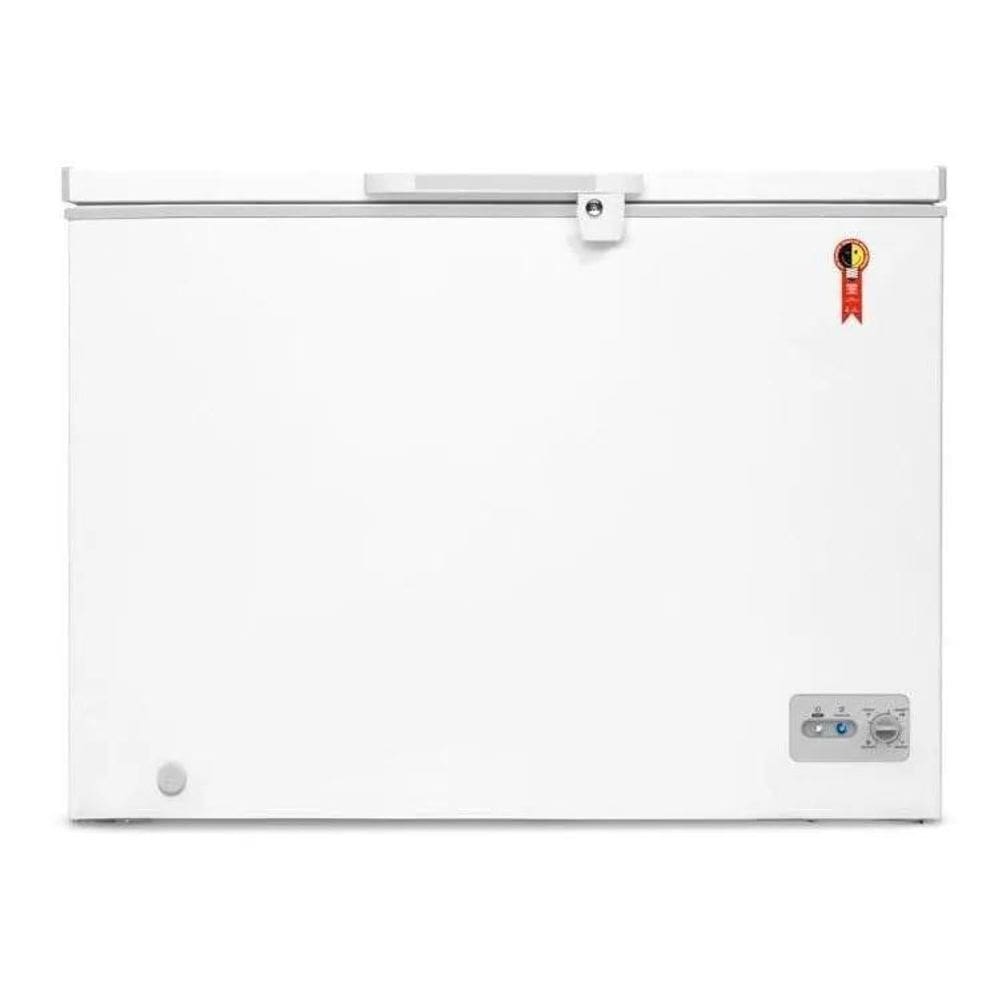 3X Freezer Horizontal Midea Rcfa32 1 Porta 4 Funções Branco