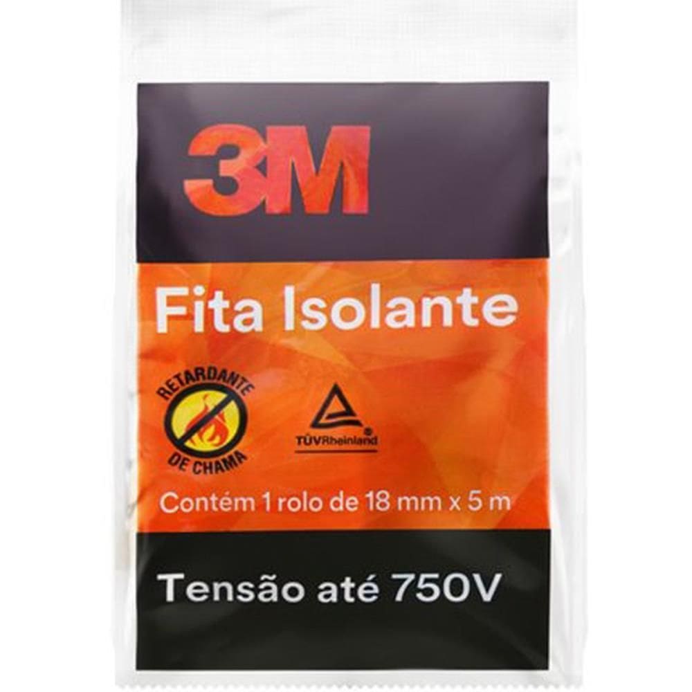 Fita Isolante Scotch 18 Mm X 5 M - 3m