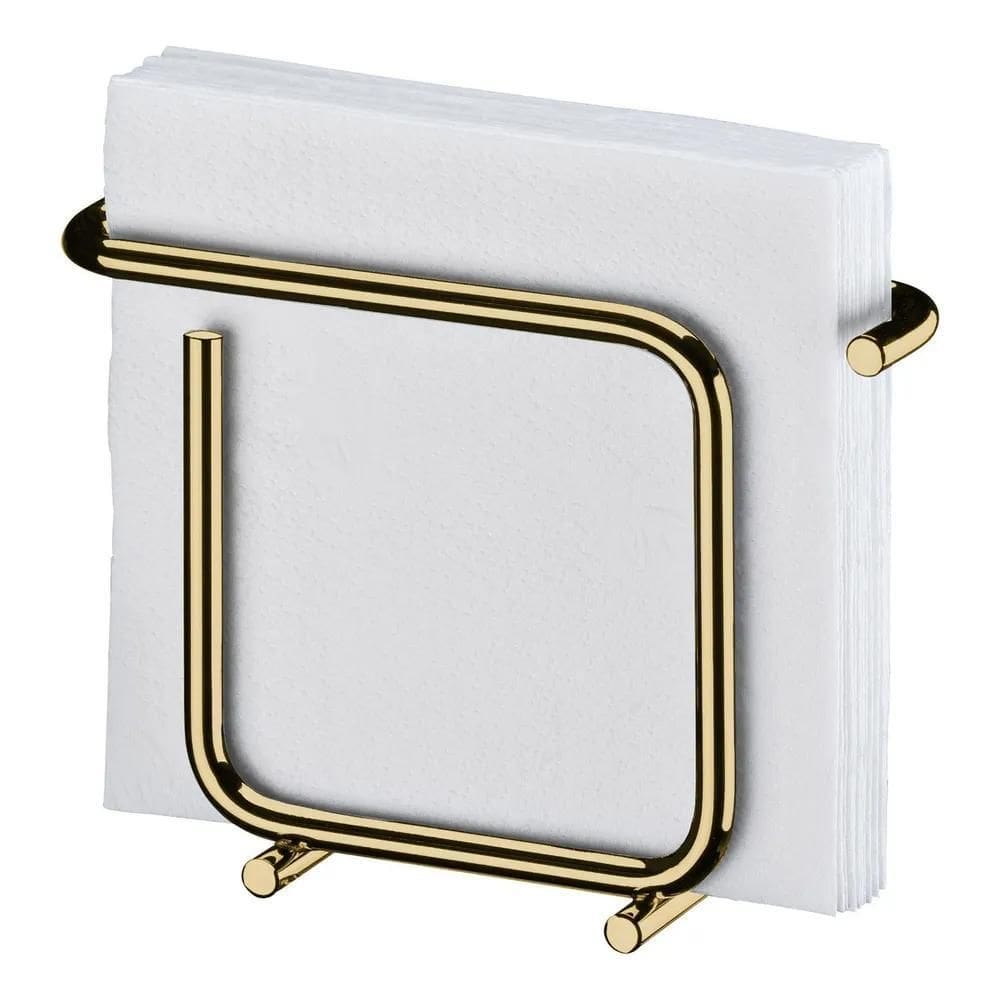 10X Porta Guardanapos Dourado Luxo Suporte De Mesa Cantinho
