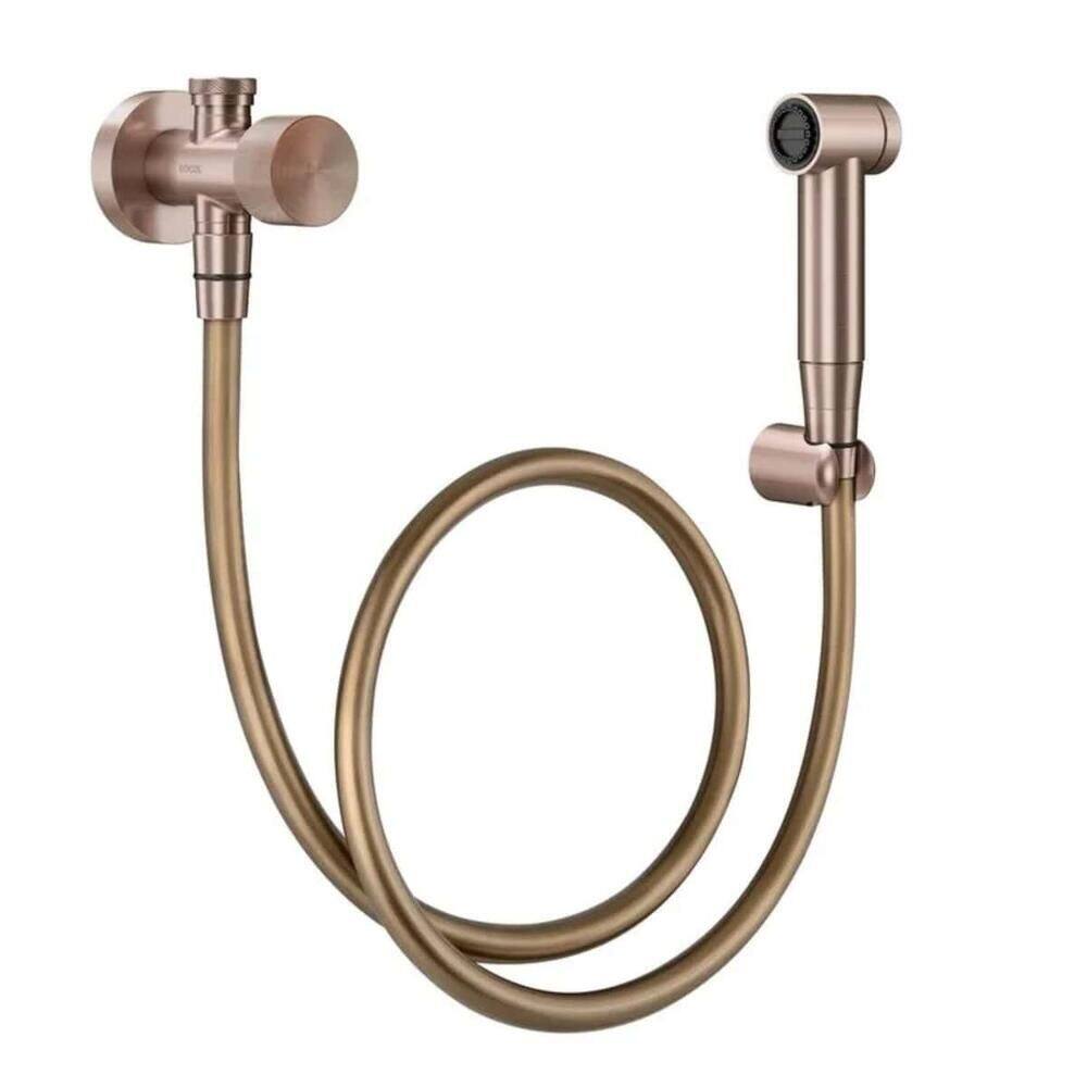 Ducha Higiênica com Registro e Derivação Docol Mix&Match Cobre Escovado 90009316069