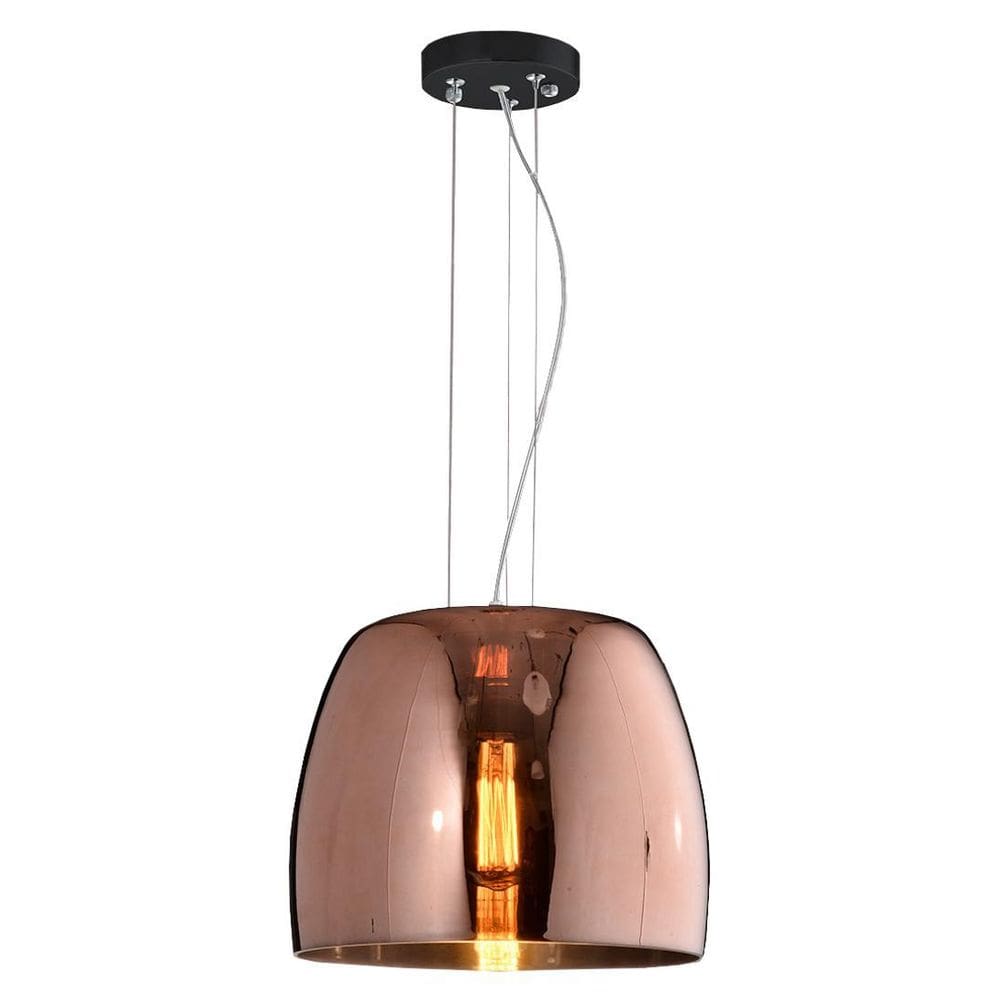 Pendente Wish Vintage Vidro E27 Luz Quente Cobre Opus