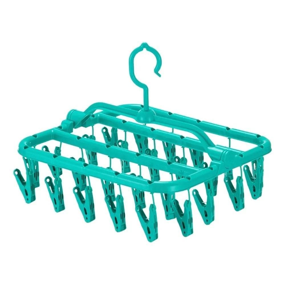 Varal De Roupa Íntima 26 Prendedores - Calcinha, Meia, Cueca