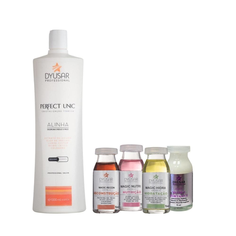 Progressiva Unicplastia 1L + 4 Ampolas Dyusar