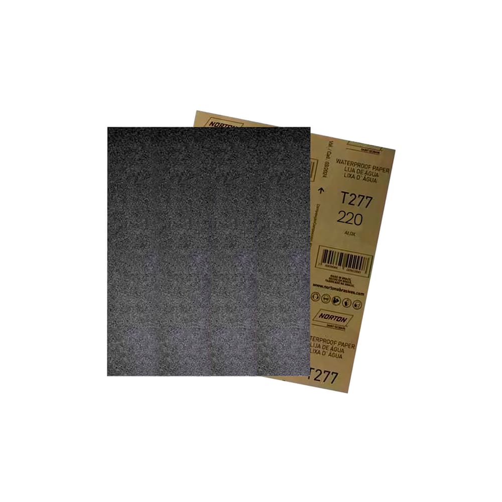 Lixa D’água | Gramatura 220 | T277 230x280 Folha Norton