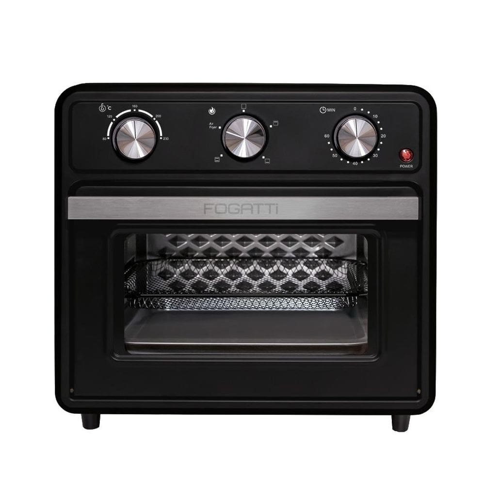 Forno Fryer Elétrico Fogatti 30 Litros Preto 220V