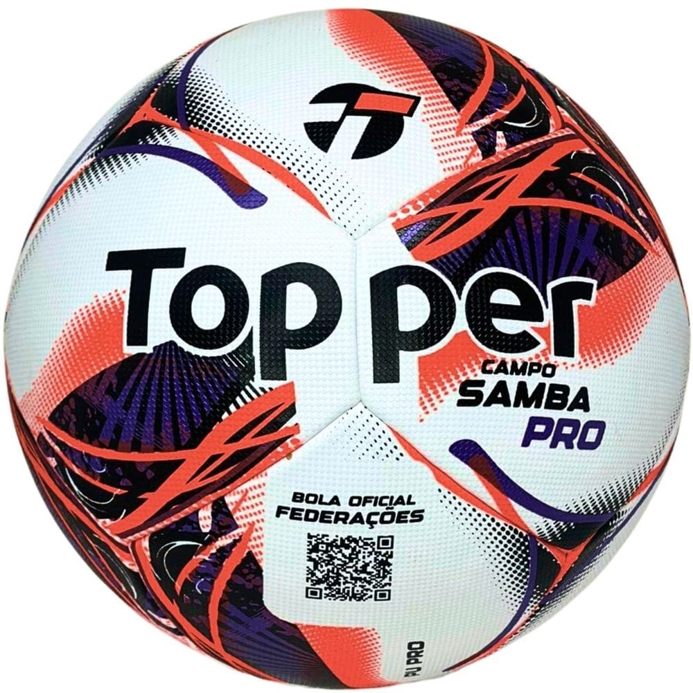 Bola De Futebol Campo Topper Samba Velocity Pro - Profissional Competição/Treinamento