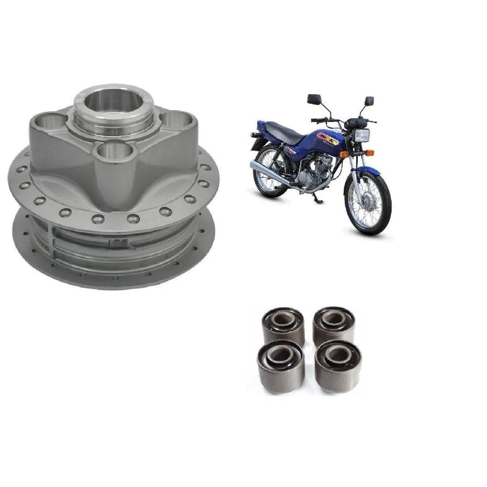 Cubo Roda Traseira Cg Ml Today Titan Ano 1983 Ate 1999