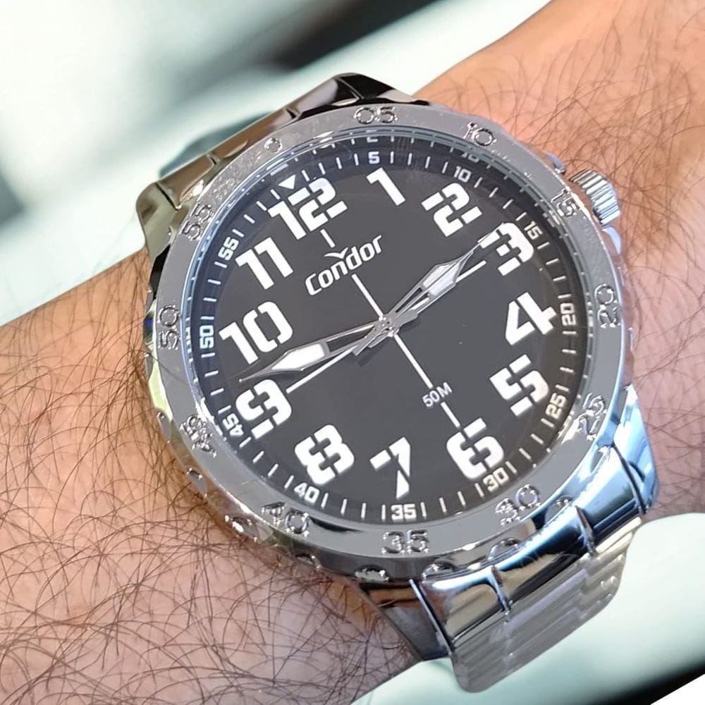Relógio masculino Condor CO2035NRU/4P