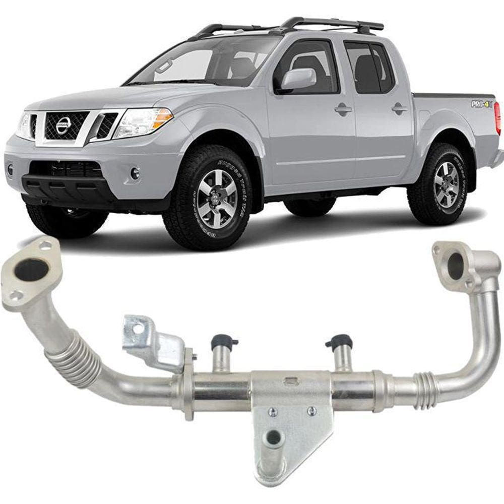 Tubo Resfriador Da Valvula Egr Frontier 2.5 16V De 2007 2012