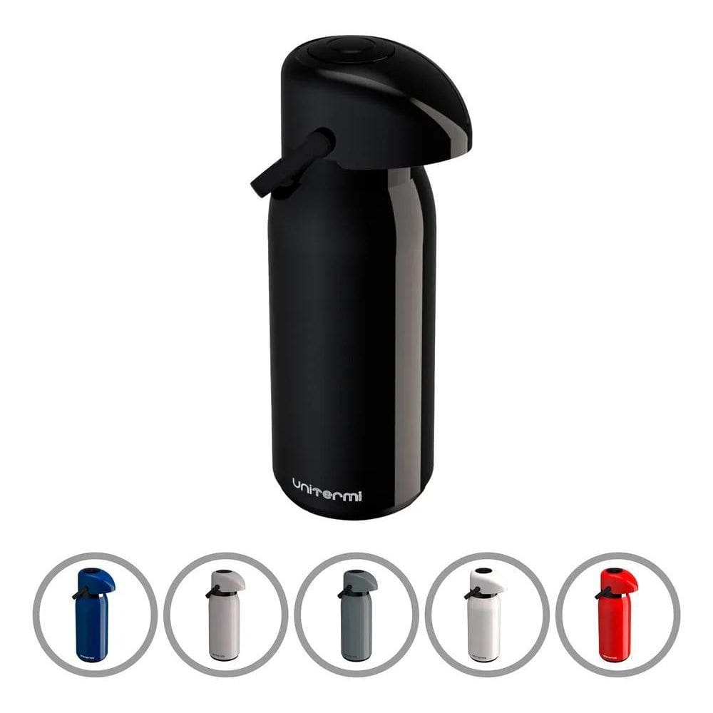 2X Garrafa Térmica Unitermi Verona 1.8 Litros Café Água Chá