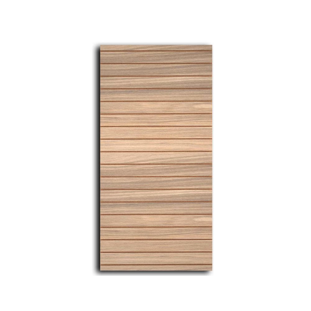 Painel Canaletado Madeirado Mdf 18Mm - 90Cm X 180Cm