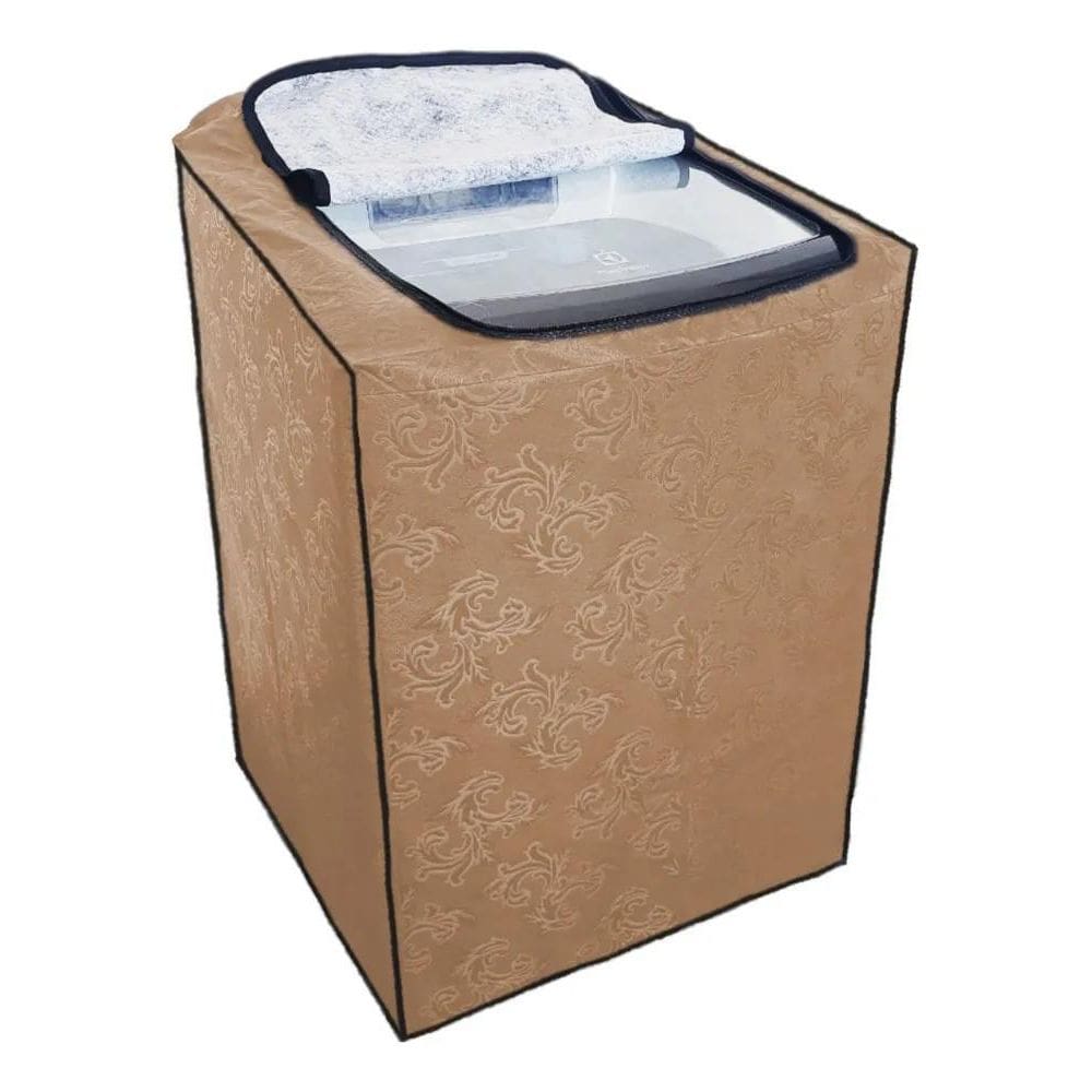 Capa Máquina Lavar Electrolux Brastemp 7Kg 8Kg 9Kg 10 Carame