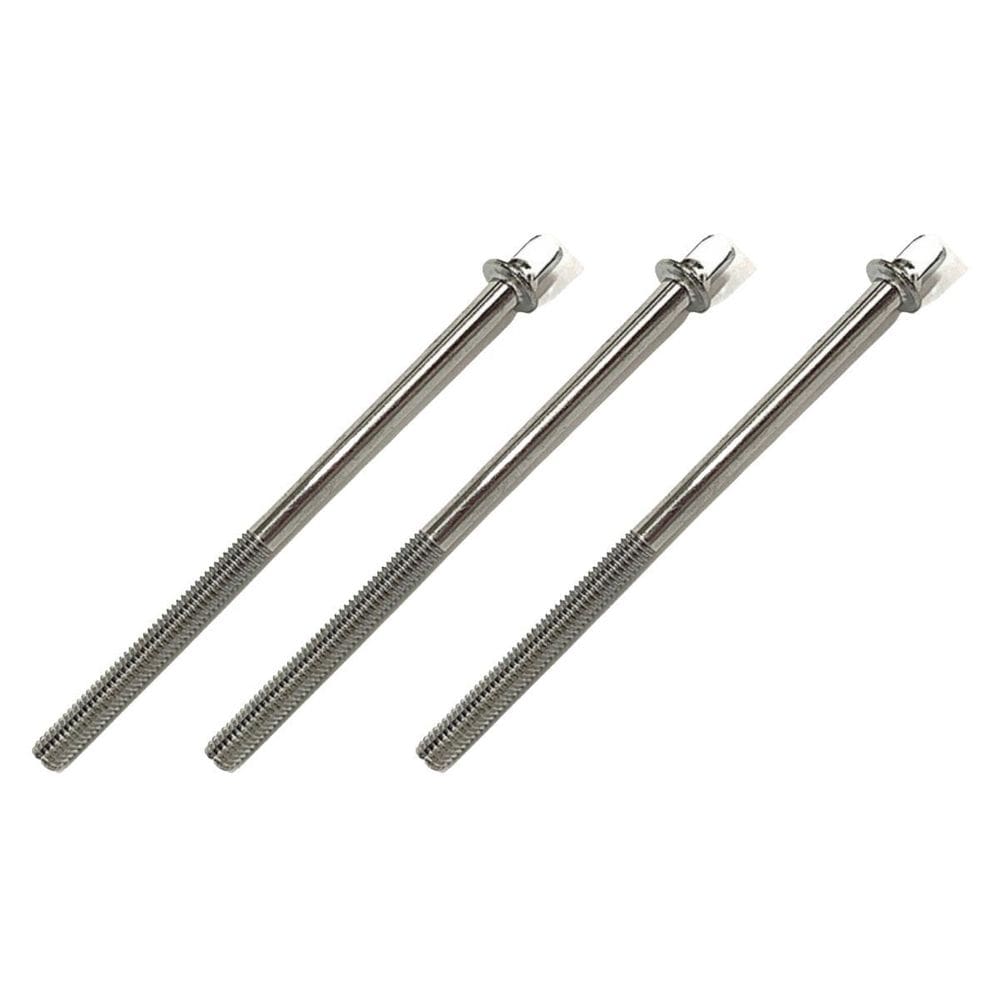 Kit 3 Parafuso Afinação De Bateria 100Mm X 5Mm