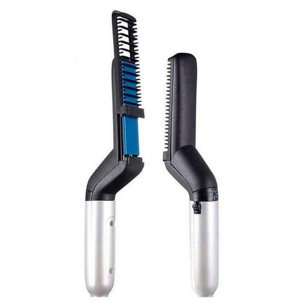 Pente Eletrico Chapinha Para Modelar Barba E Penteados
