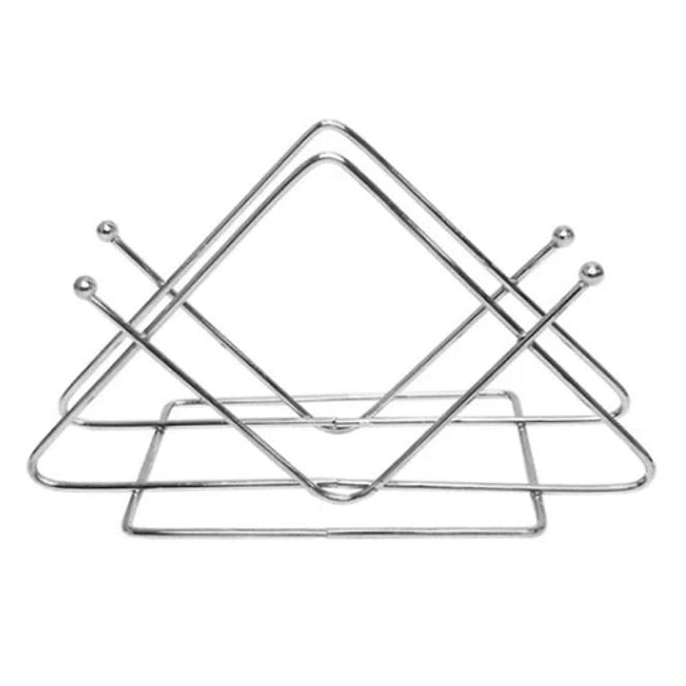 Suporte De Guardanapos Aço Inox Design Moderno
