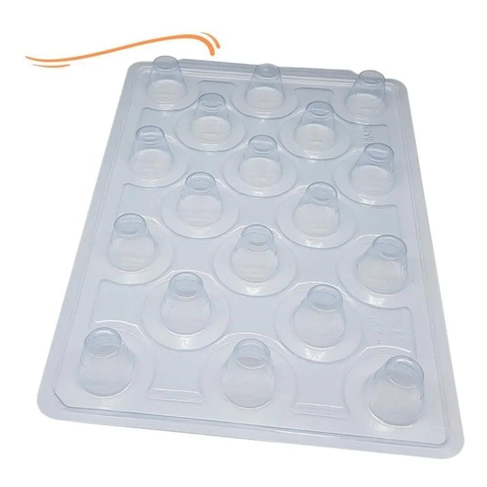 2X Forma Especial Silicone Copinho De Licor Sp1273 Econômic