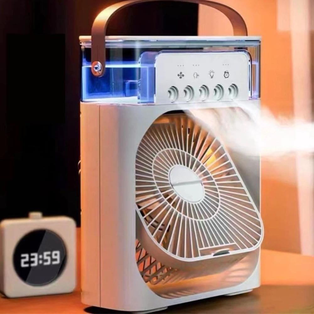 Ventilador Coluna Função Nebulização E Economia Energia