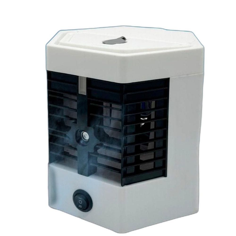 Mini Ar Condicionado Usb Portátil Ideal Quartos E Trabalho