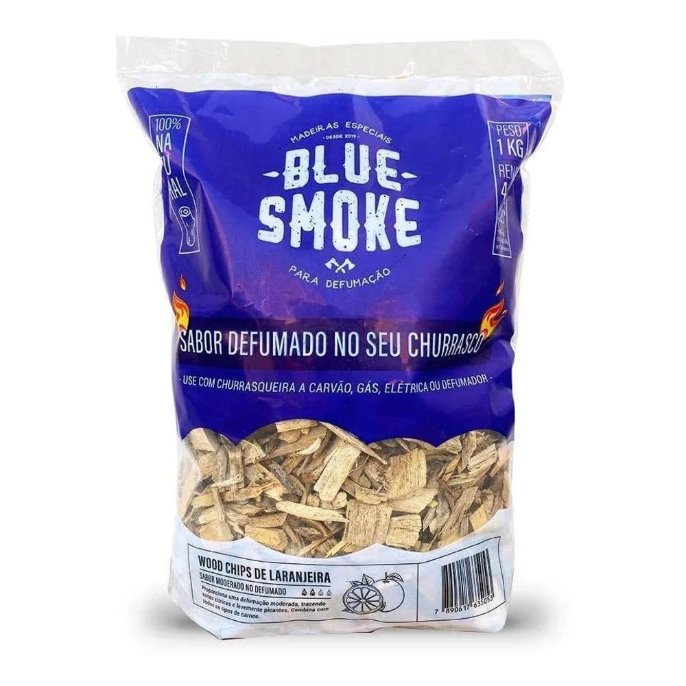 10X Lascas De Lenha De Laranjeira Para Defumação Churrasco