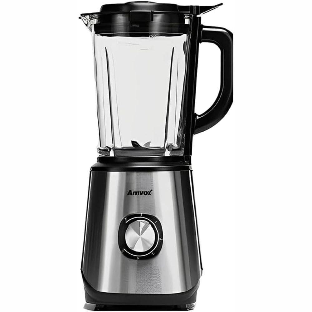 Liquidificador De Vidro 1,7 Litros 800W Alq 0209 Amvox