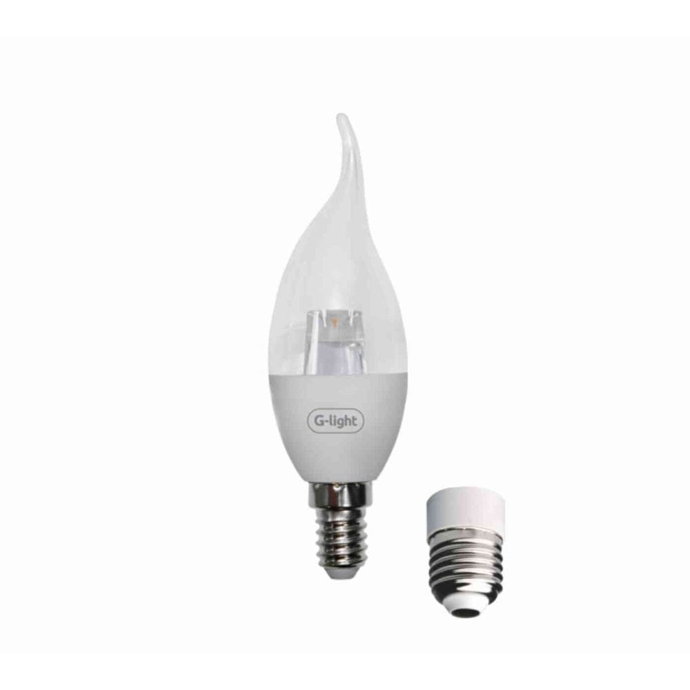 Lâmpada G-light Chama Vela Led C35 4w 6500k Autovolt