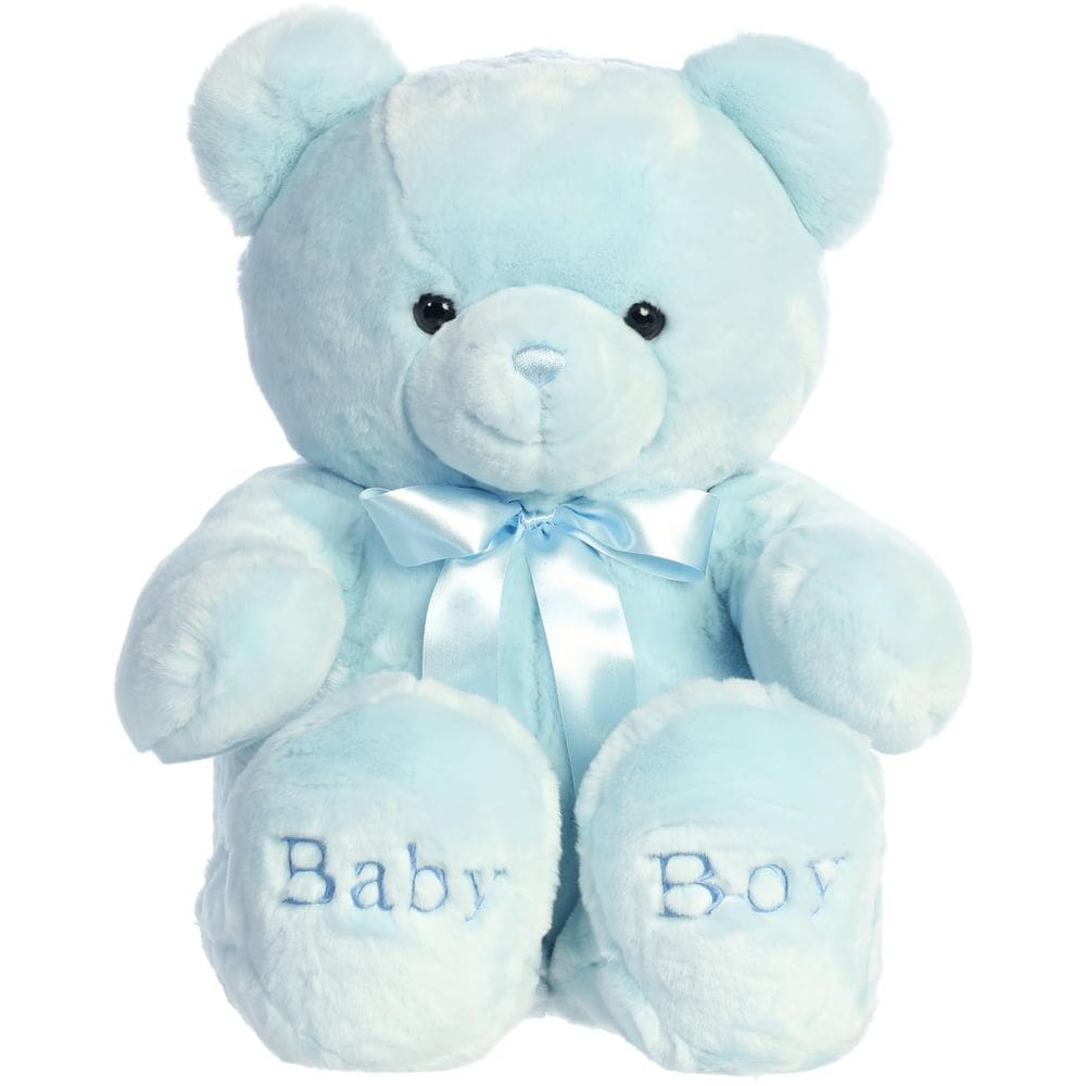 Bicho de pelúcia Aurora® Snuggly Comfy™ Bear Baby Blue 60 cm