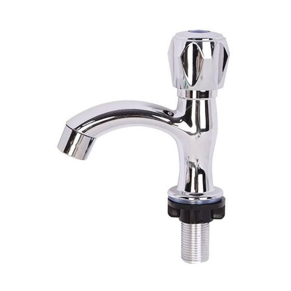 Torneira Para Lavatório Pia De Bancada Cromada Encaixe 1/2``
