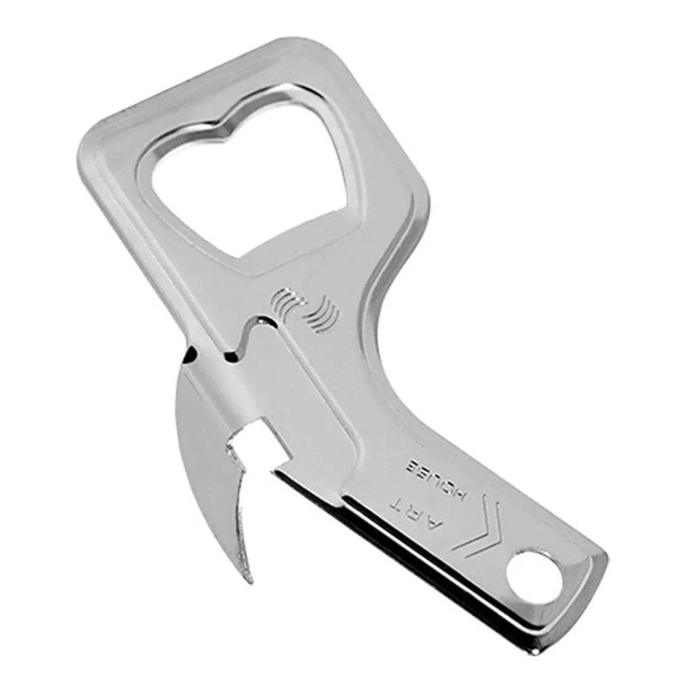 3X Abridor De Latas E Garrafas Aço Inox Reforçado Art House