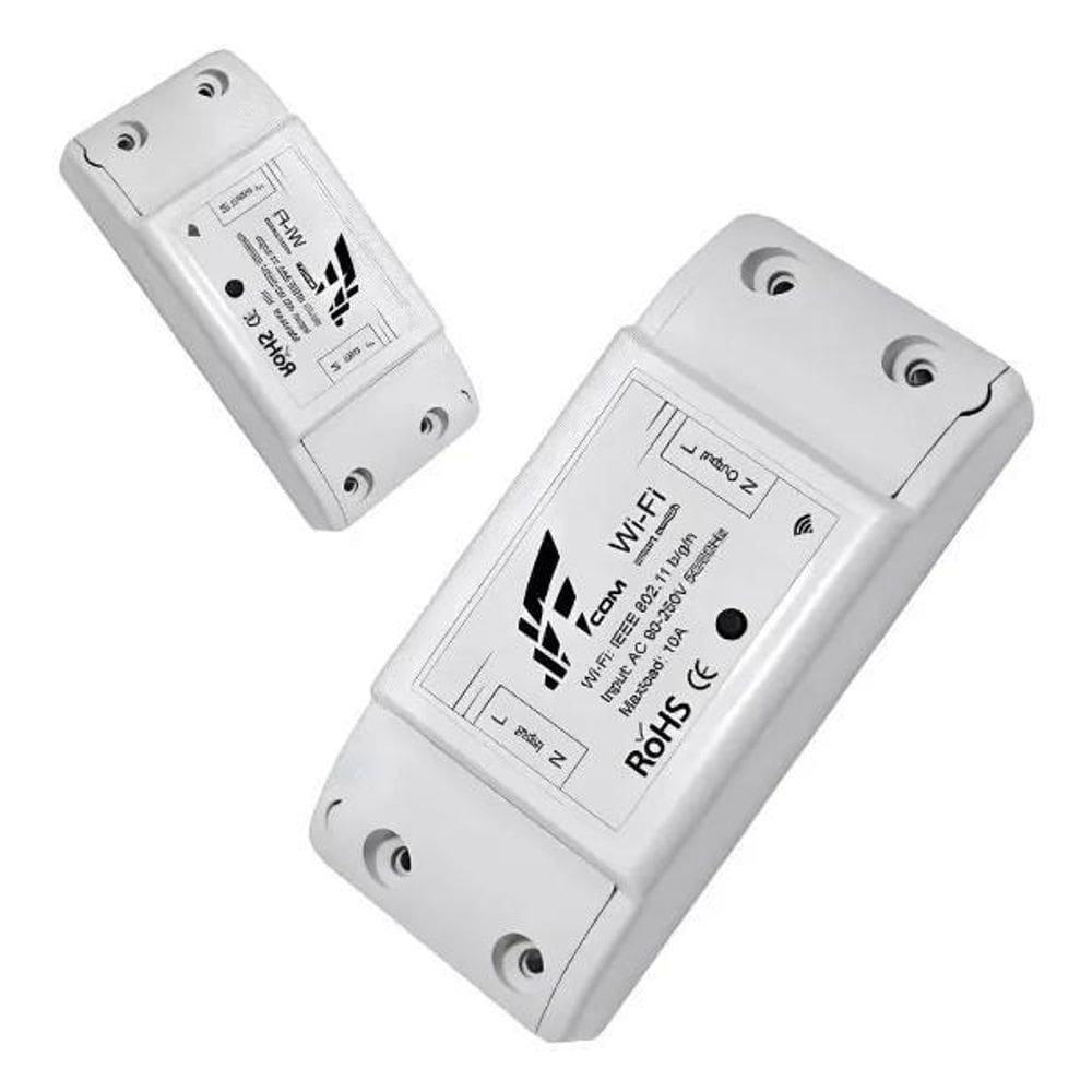 3X Rele Inteligente Interruptor Jwcom Tuya Smart Tipo Sonoff
