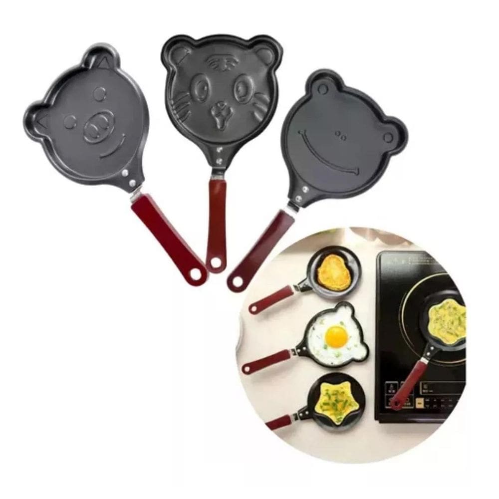 Mini Frigideira Panquequeira Animais Diversão