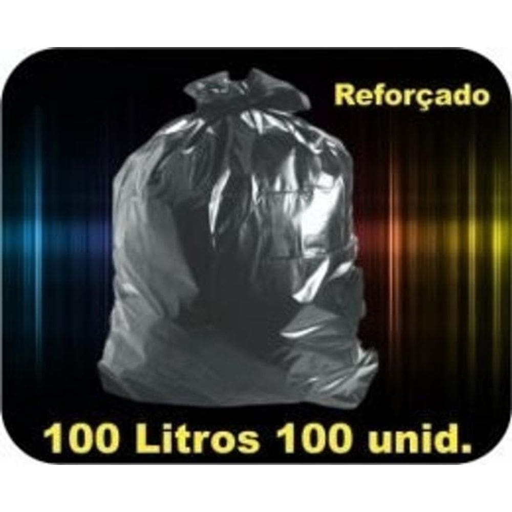 Saco Para Lixo 100 Litros P4 Super Resistente