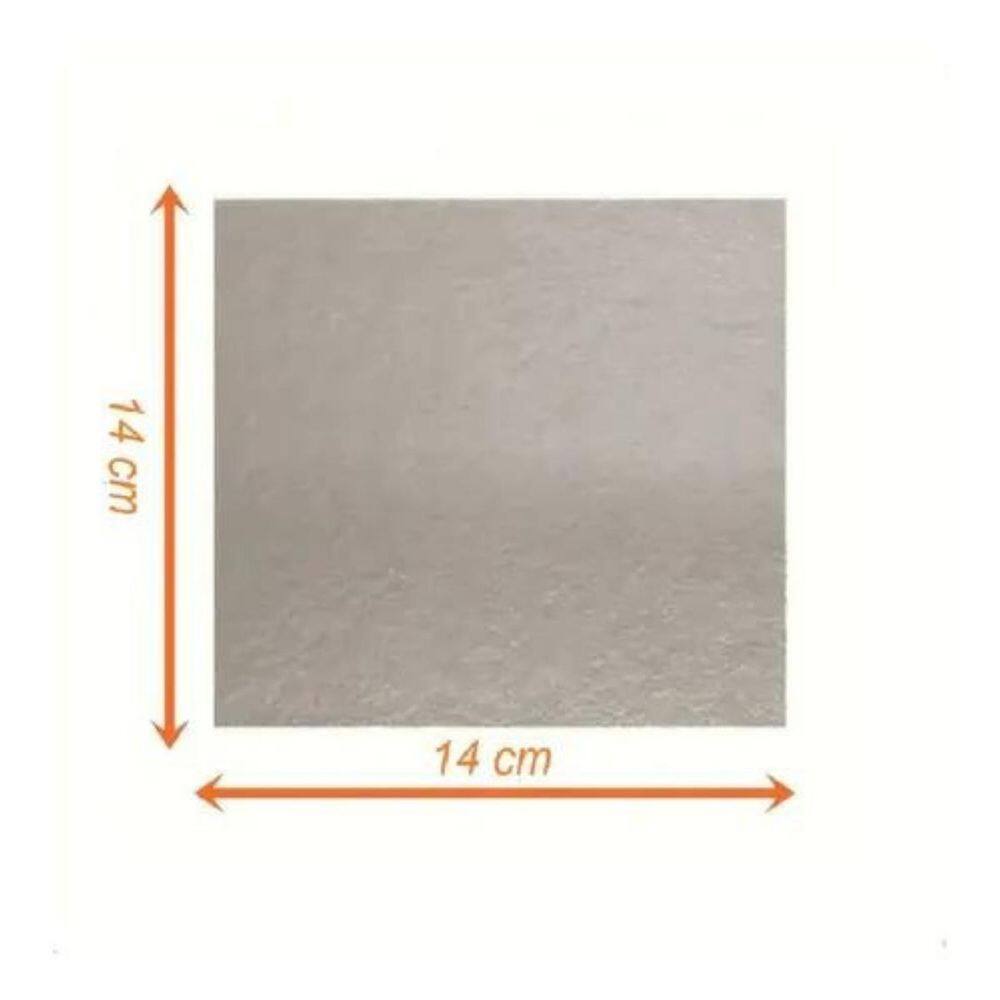 Placa De Mica Guia De Onda Para Forno Microondas 15 X 15 Cm