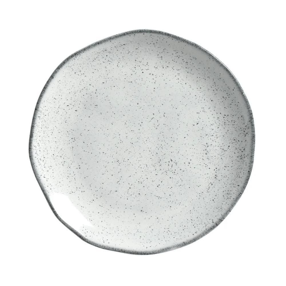 Prato Raso Jantar Refeição 26,5Cm Orgânico Echo Porto Brasil