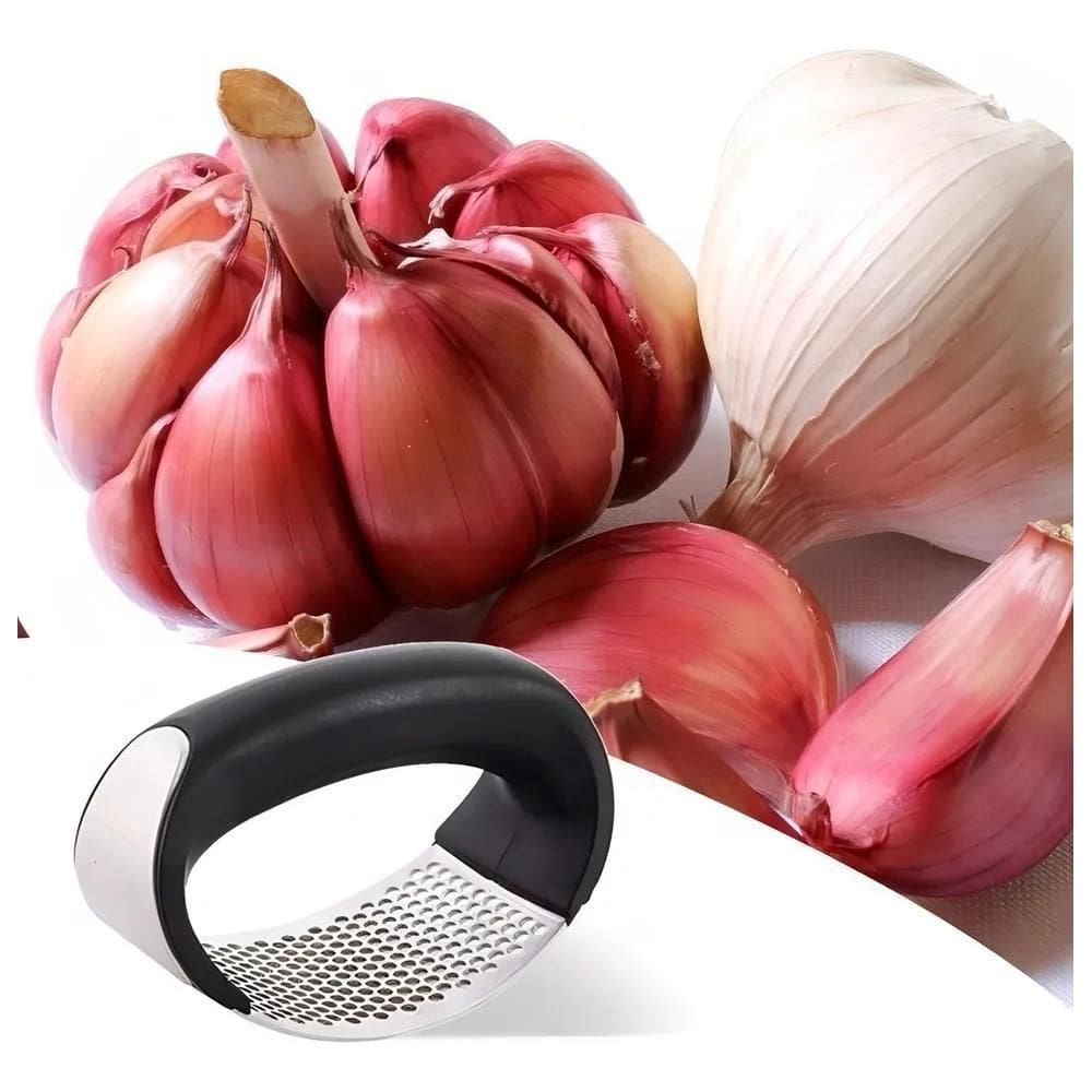 2X Espremedor De Alho Smart Fácil Em Inox - Amassador Tritur