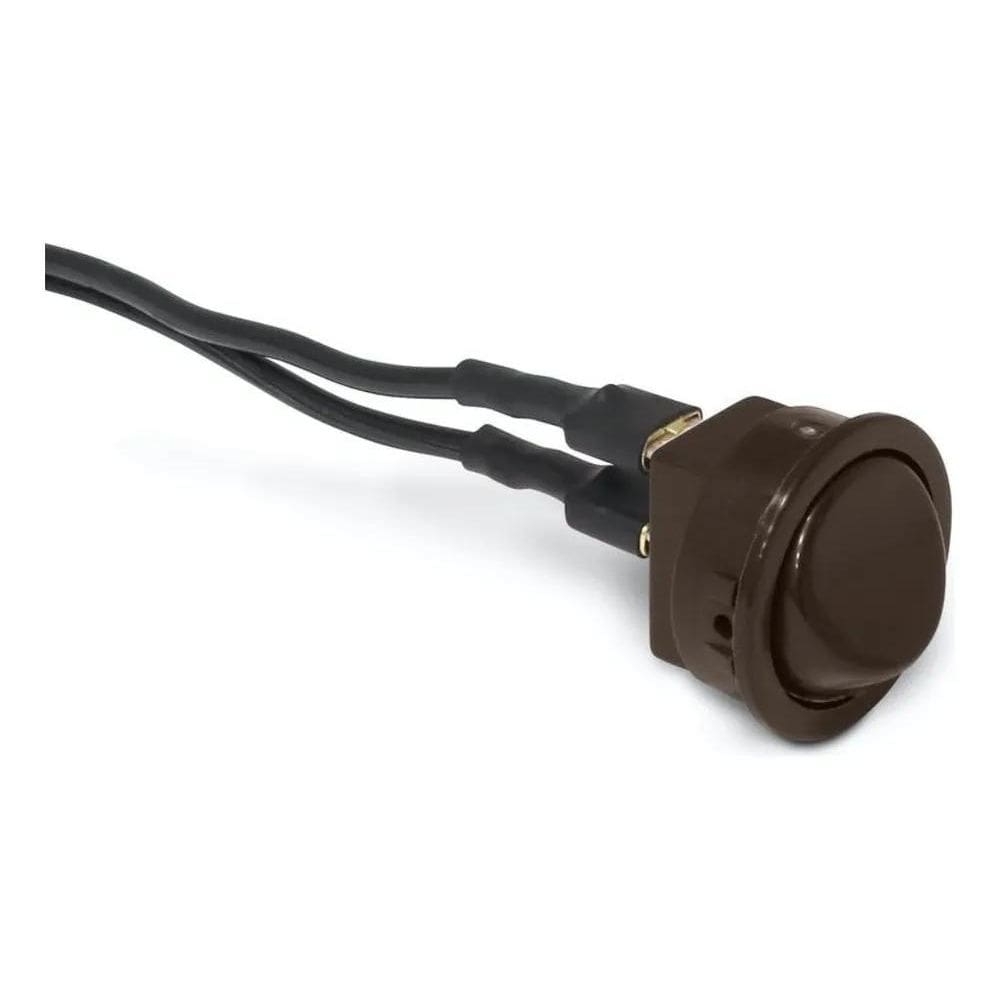 Botão Interruptor Bolinha Redondo Para Embutir Em Moveis